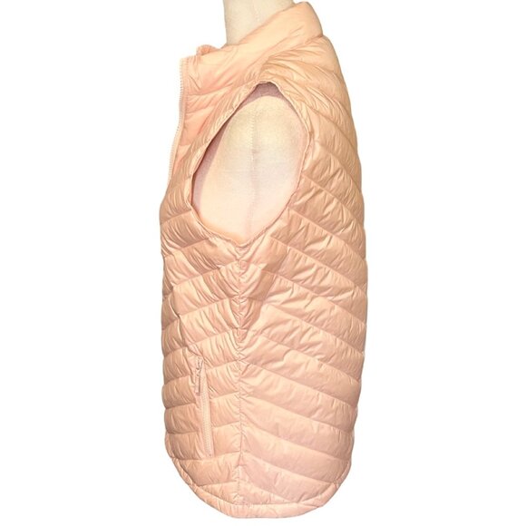 J. McLaughlin Pink Lumi Puffer Vest Size XS Quilted Goose Down Ballet Core NWOT - Picture 5 of 11